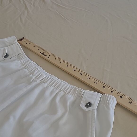 Donnkenny D.K. Gold white cotton pants 2 pockets - Picture 4 of 6